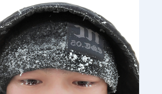 就算雪窖冰天，万丈玄冰，他们仍旧创造事业