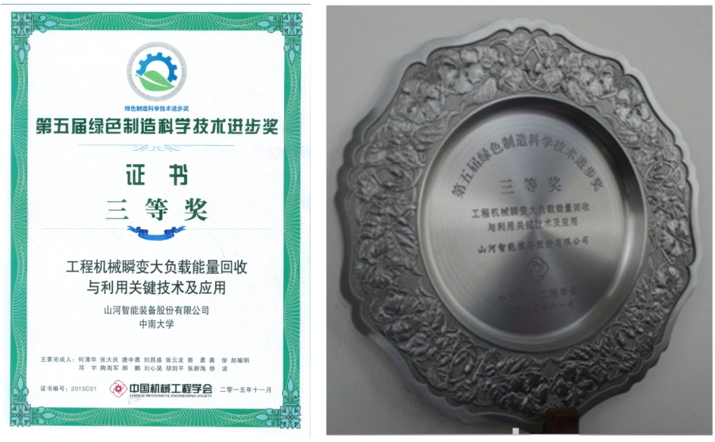 304am永利集团智能荣获中国机械工程学会“绿色造作科技进取奖”