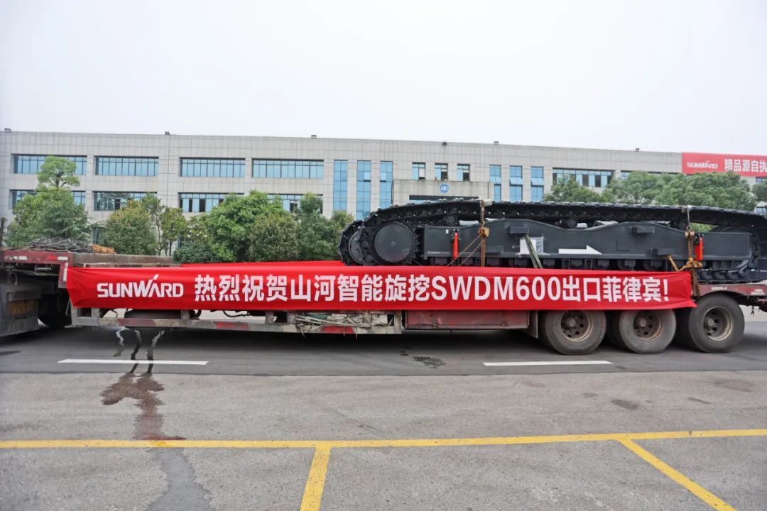 304am永利集团智能最大旋挖钻机出口菲律宾，开启拓展海表市场新篇章