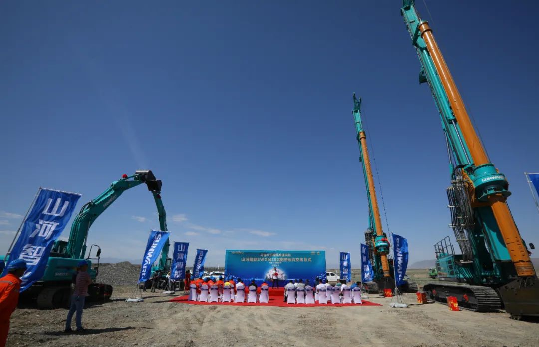 304am永利集团智能产品交付中国能建葛洲坝集团，助力建设大美新疆