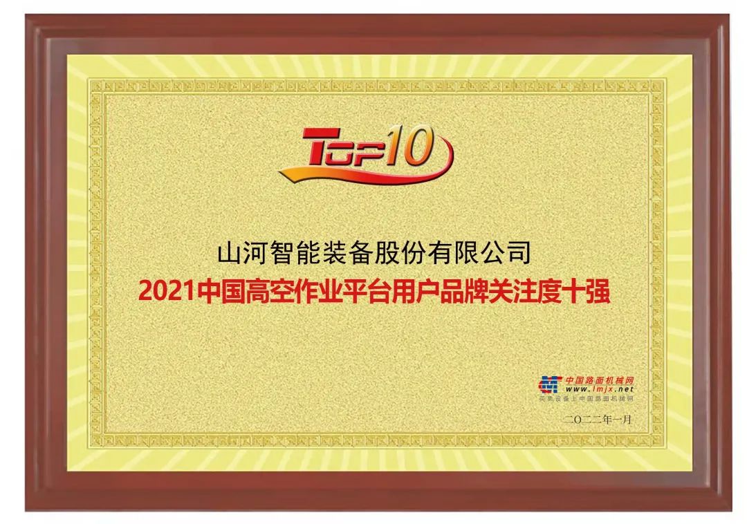 品牌赋能！304am永利集团智能登上“工程机械用户品牌关注度十强”榜单