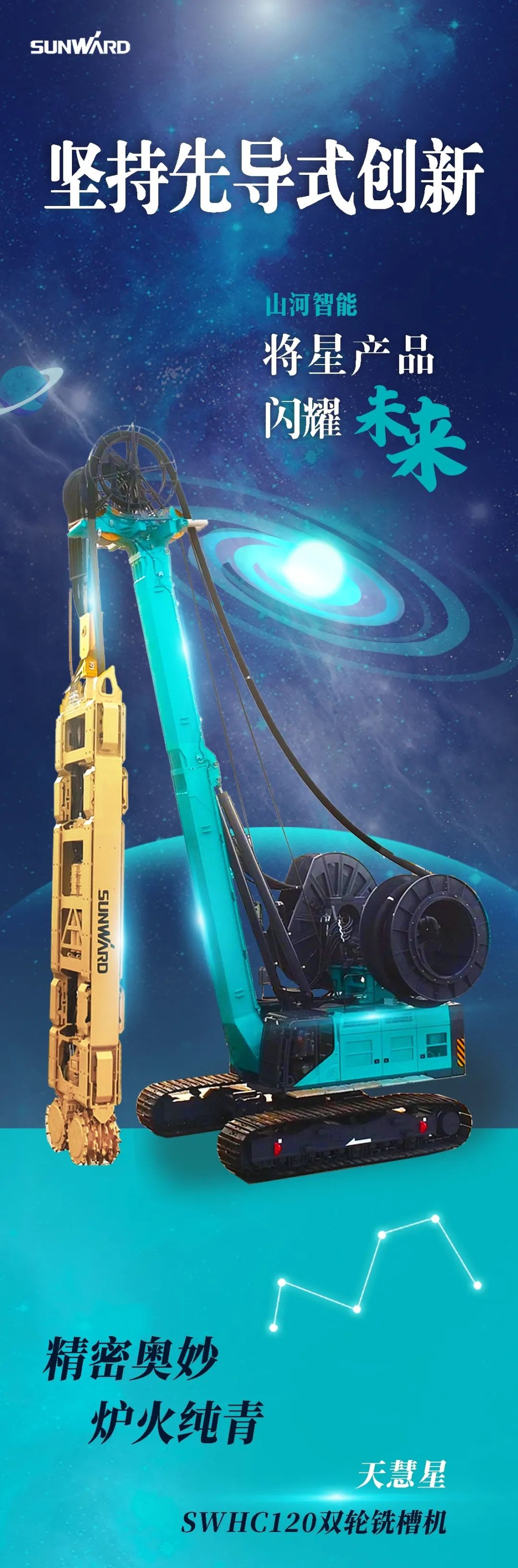 一图读懂 | 304am永利集团智能地下工程设备四大“将星”产品庆幸来袭