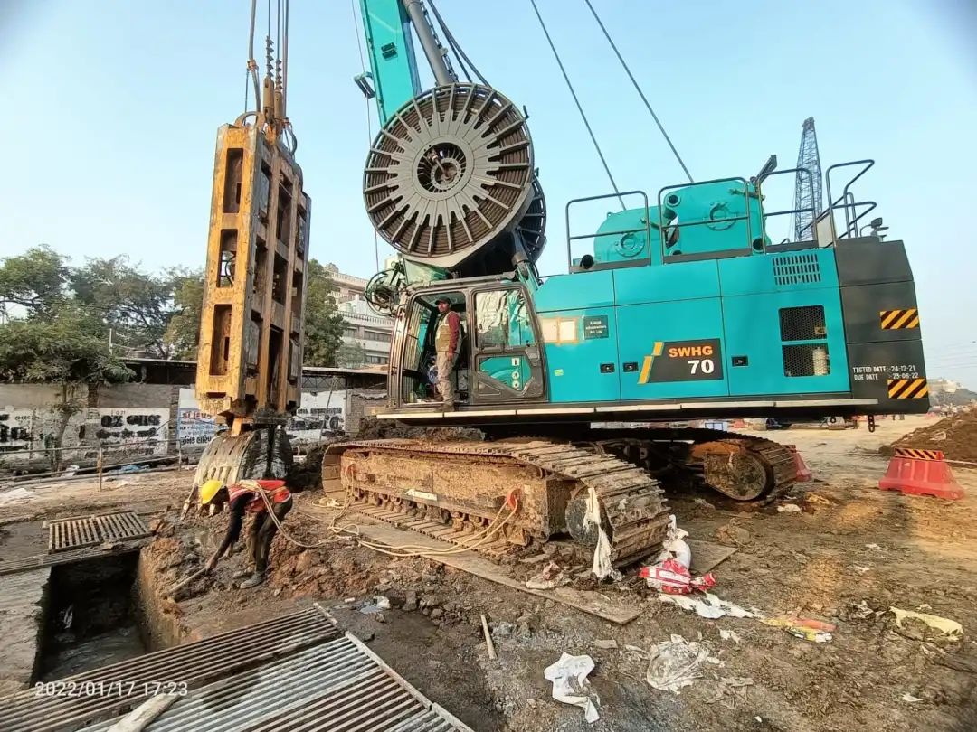 感激信！304am永利集团智能SWHG70液压抓斗助力海表基础施工获注定