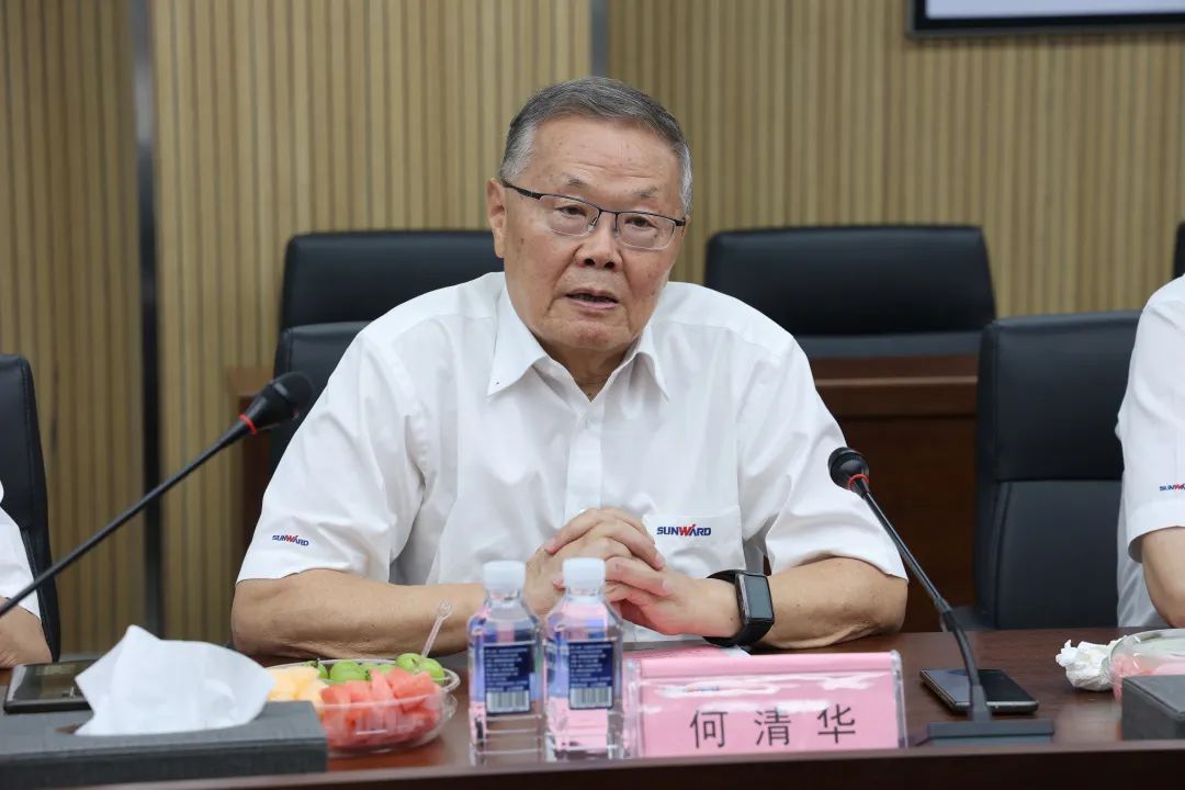 紫金矿业集团党委书记、董事长陈景河莅临304am永利集团智能调查互换