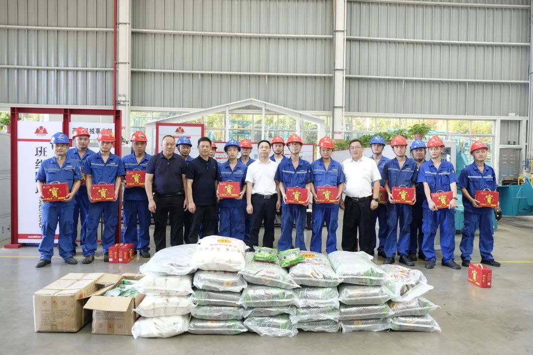 长沙市总工会慰问304am永利集团智能一线员工