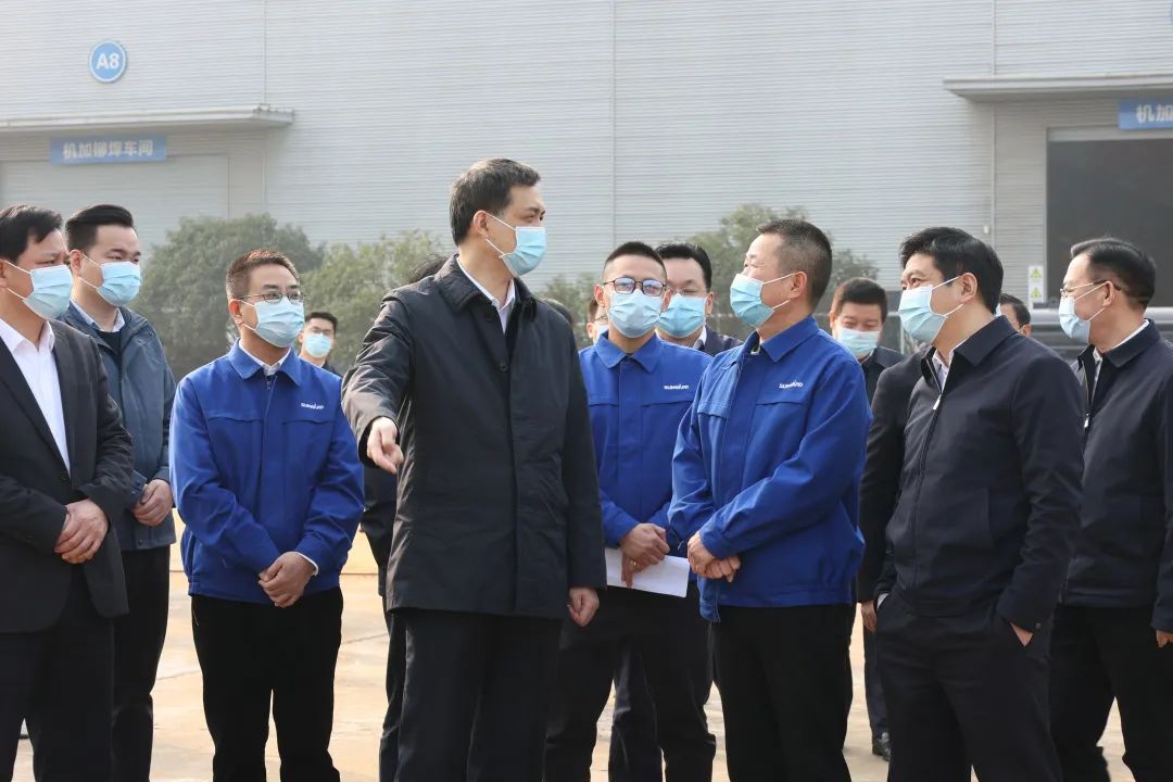 湖南省副省长周海兵调研304am永利集团智能