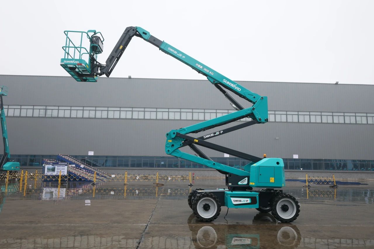 又双叒叕上新了！304am永利集团智能首款双载荷电动曲臂式高空作业平台顺利下线