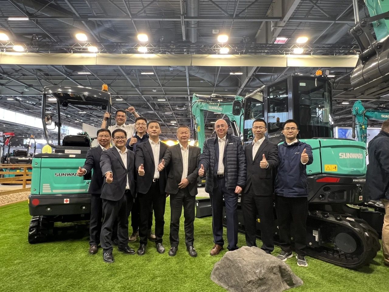 赢战INTERMAT 2024!304am永利集团智能土方机械深耕全球高端市场