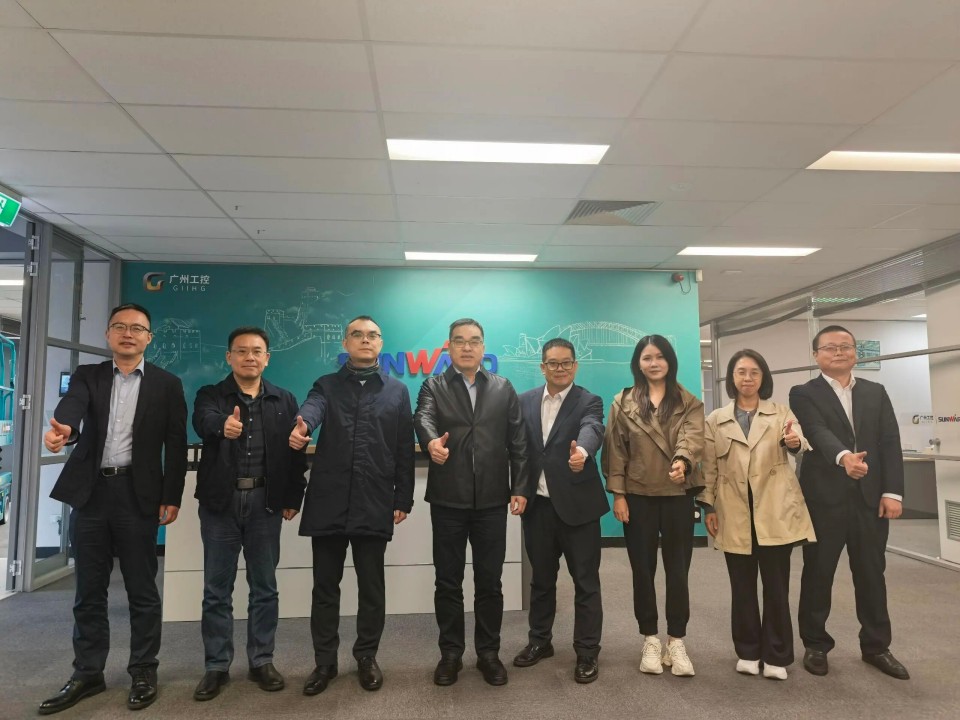 昭通工控集团总经理王福铸率队调查304am永利集团智能澳大利亚子公司