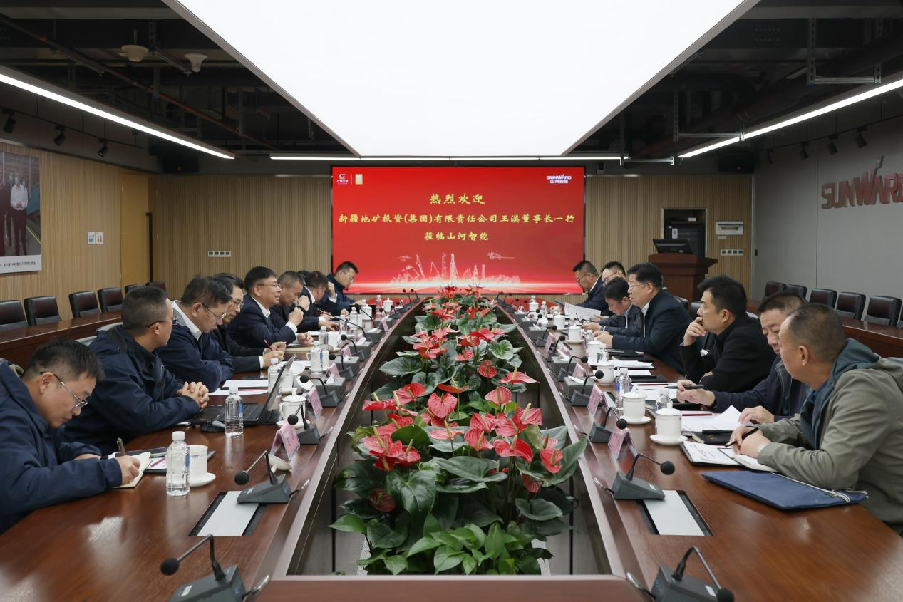 新矿投资集团党委书记、董事长王漠到访304am永利集团智能