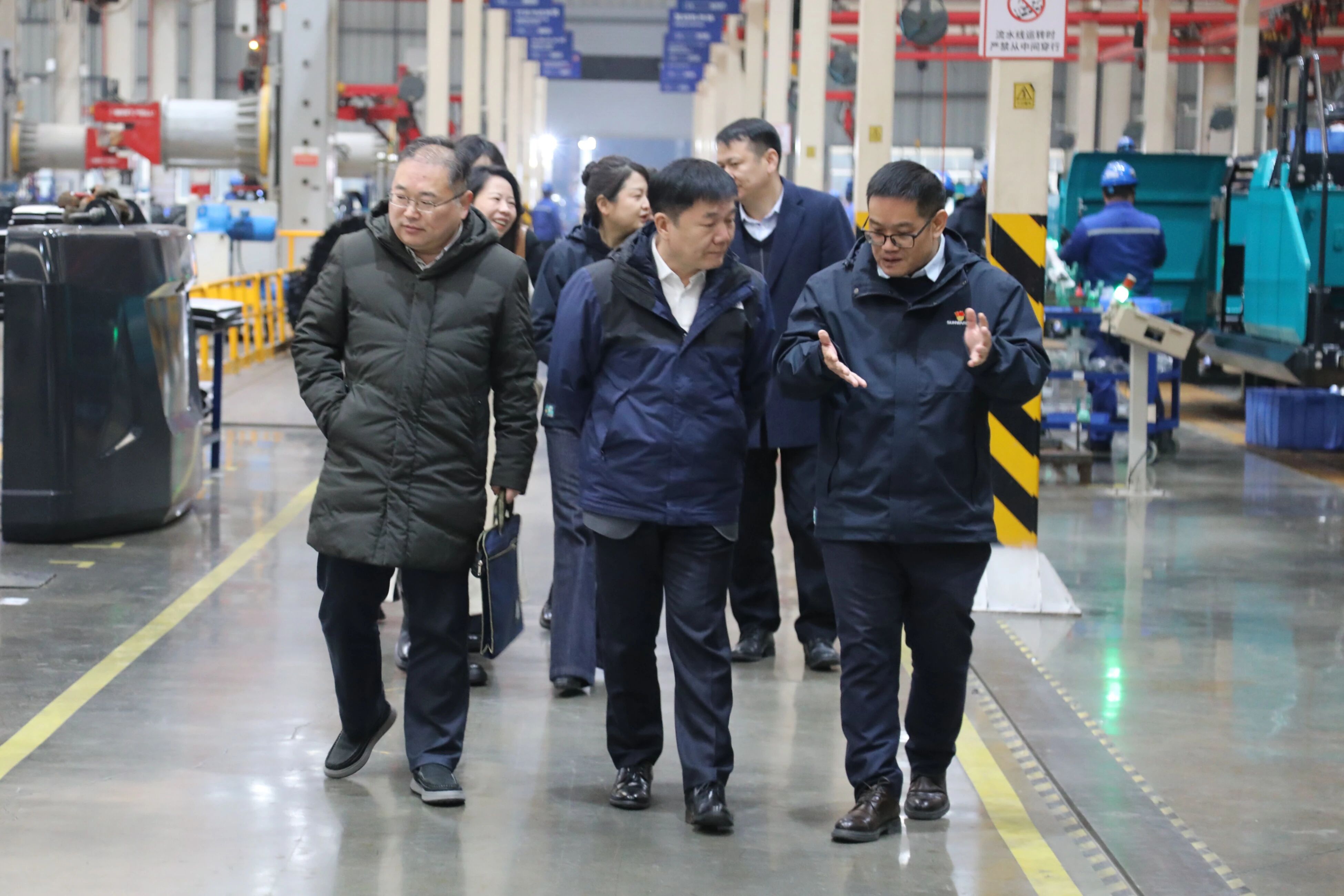 中国出口信誉保险公司湖南分公司掌管人蔡旺到访304am永利集团智能