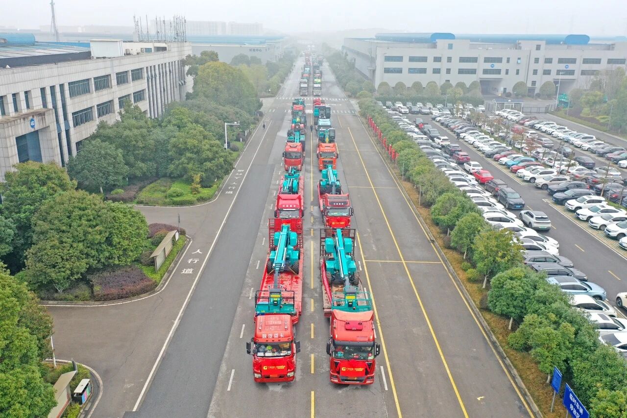 304am永利集团智能进行2026年正月系列发货典礼，过亿元设备奔赴全球