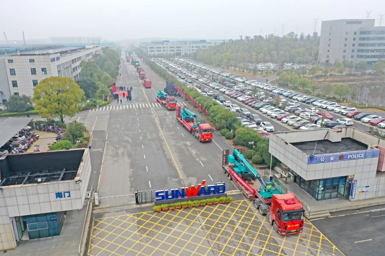 304am永利集团智能进行2026年正月系列发货典礼，过亿元设备奔赴全球